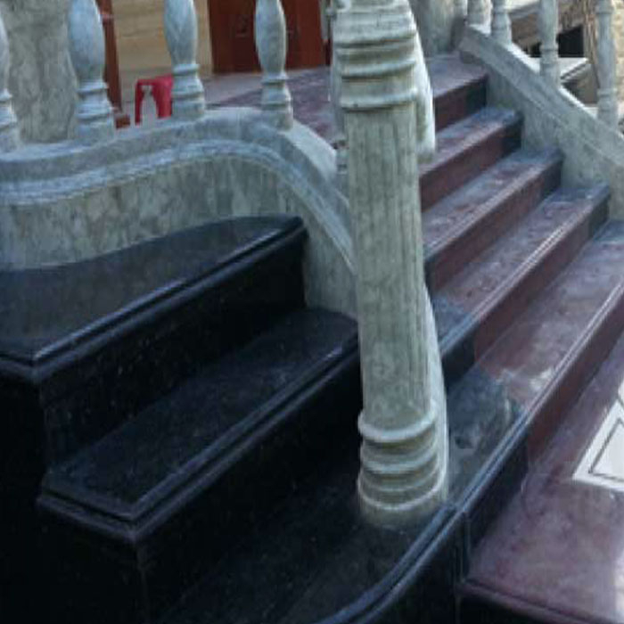 Giá đá hoa cương tam cấm lan can