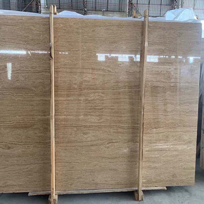 Giá đá hoa cương xám vân gỗ traventine