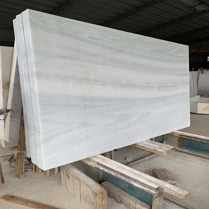 Mẫu giá đá hoa cương trắng vân xanh